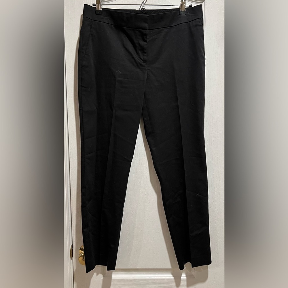 Ann Taylor Devon fit black pants, slacks size 4